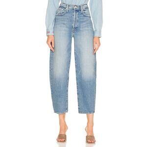 Mother The Curbside High Rise Straight Leg Ankle Jeans Secret Sister 29